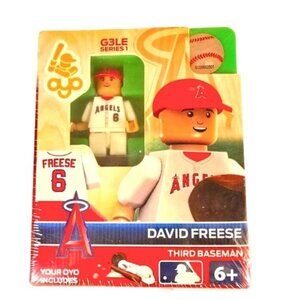 MLB Oyo Baseball Player David Freese Los Angeles Angels Mini Figurine Collect